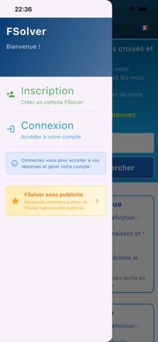 FSolver Solutions Mots Croisés iPhone screenshot 4