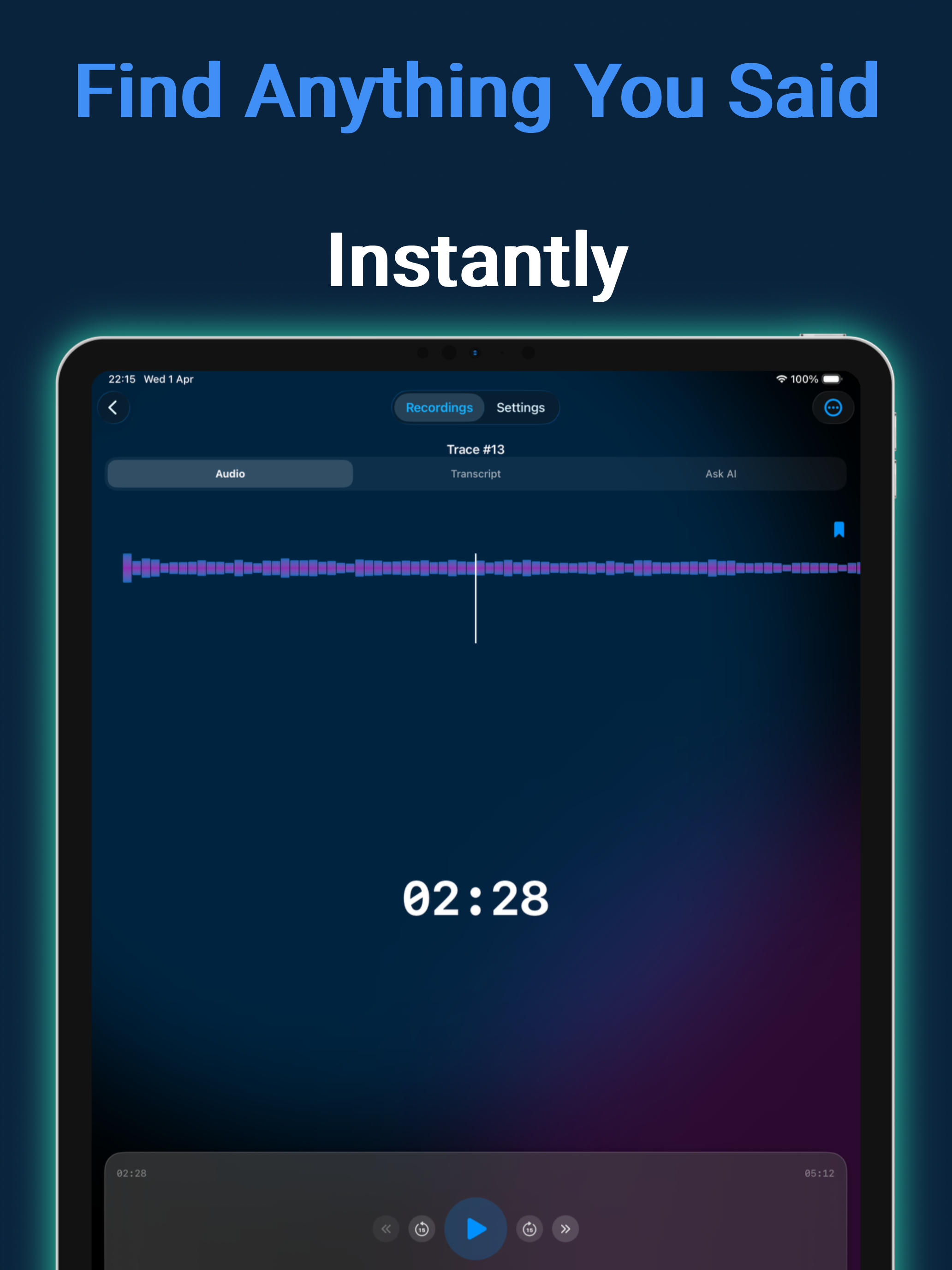 VoiceTrace - Voice Recorder screenshot 9