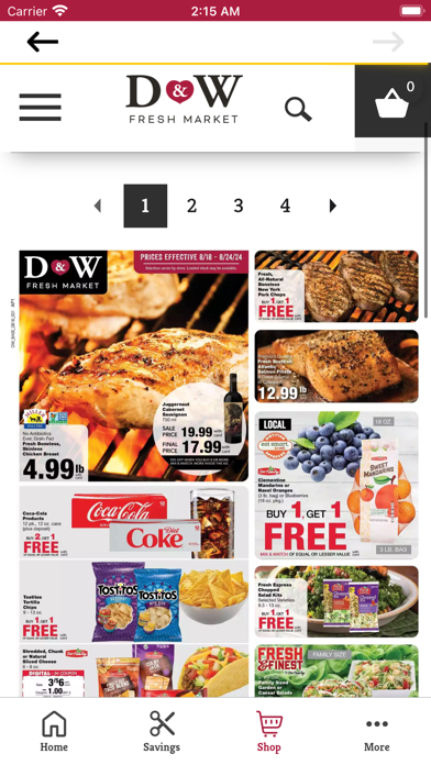 D&W Fresh Market Screenshot