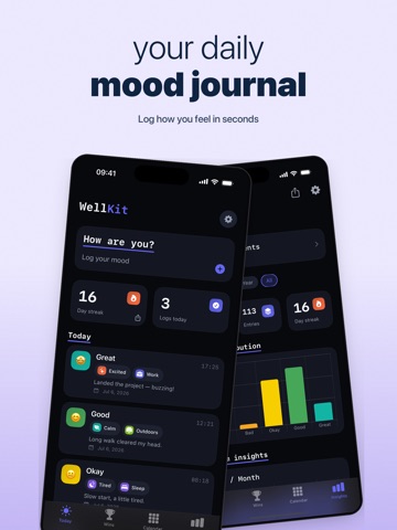 Mood Tracker: WellKit
