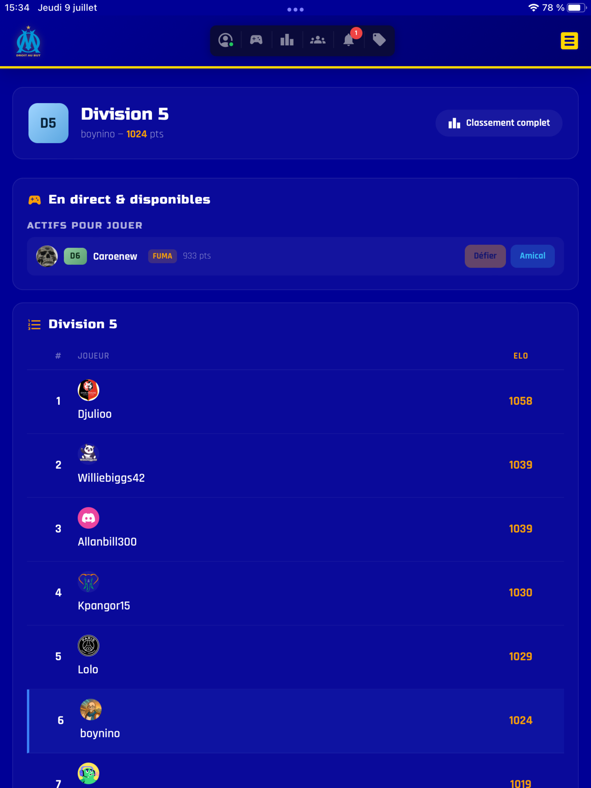 Master League screenshot 12