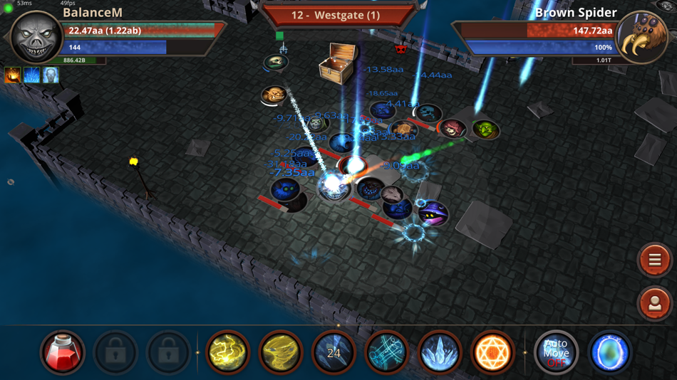 #1. Nordicandia: Semi Idle RPG (iOS) By: APPWILL COMPANY LTD