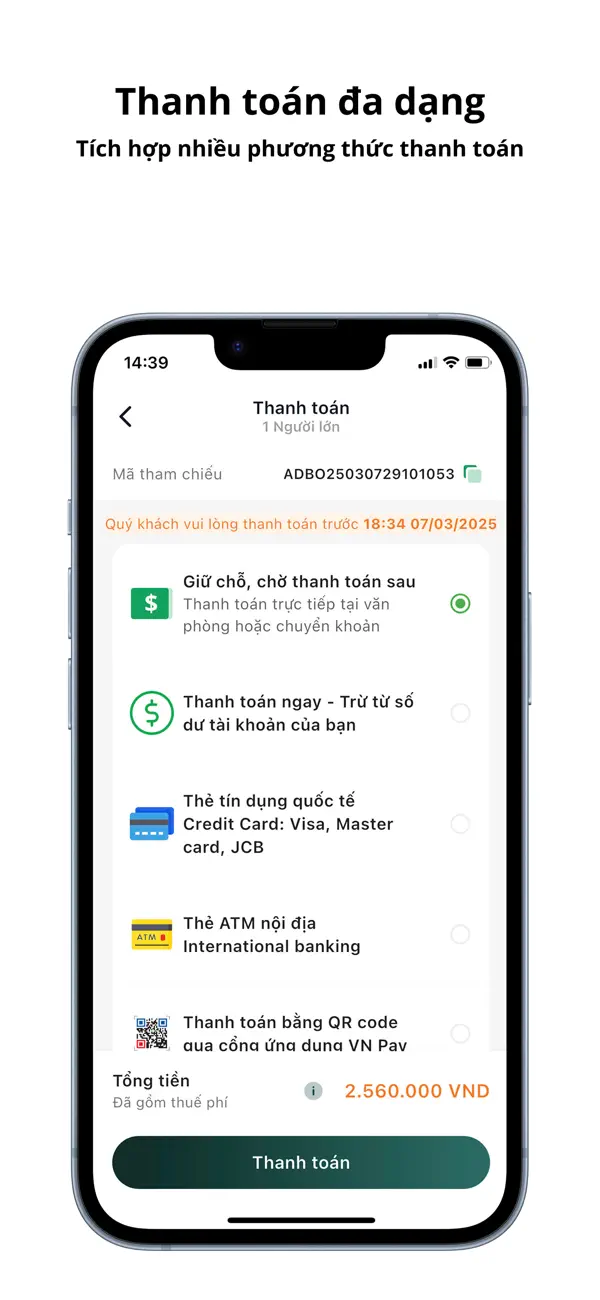 Screenshot #1 pour Gotadi Partner:Quản lý du lịch