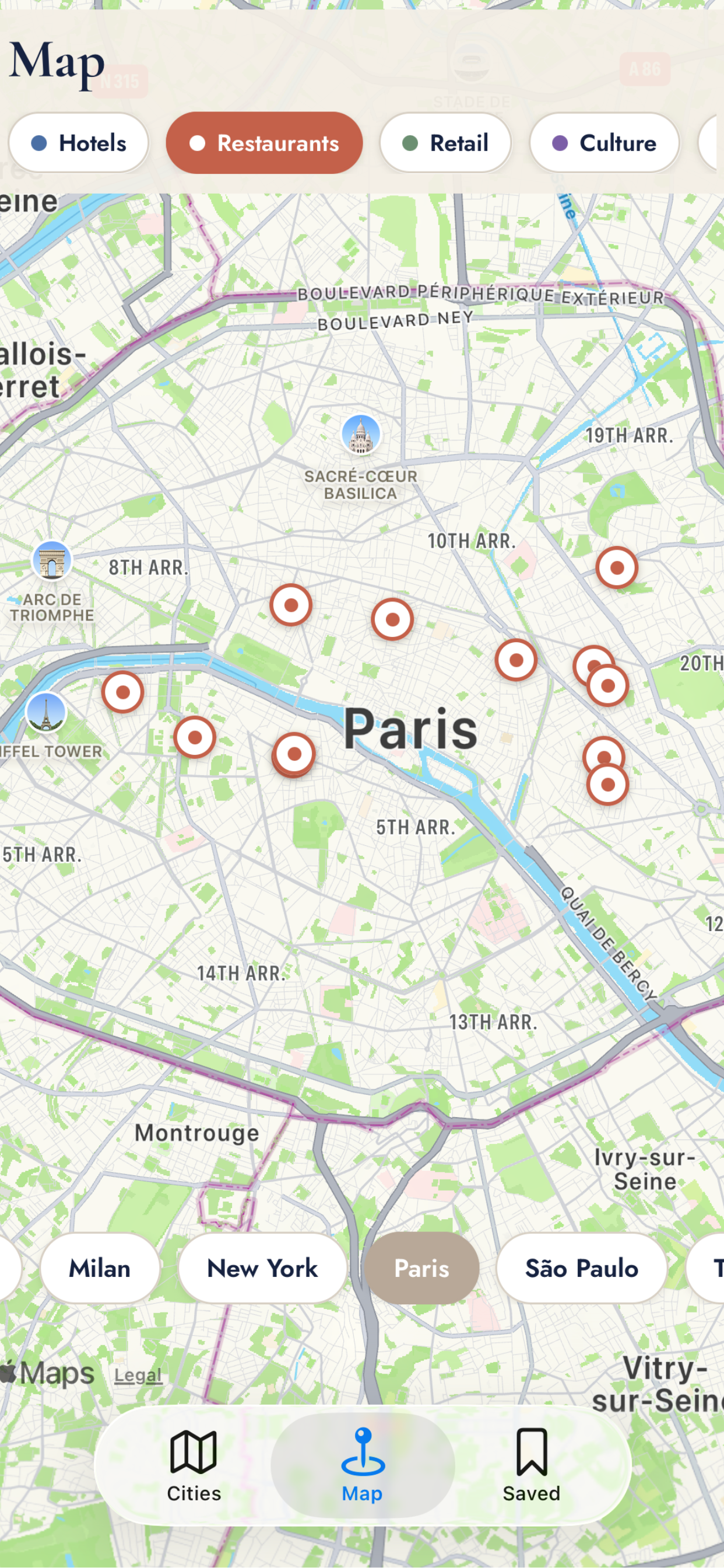 Meridian Travel Guides screenshot 5