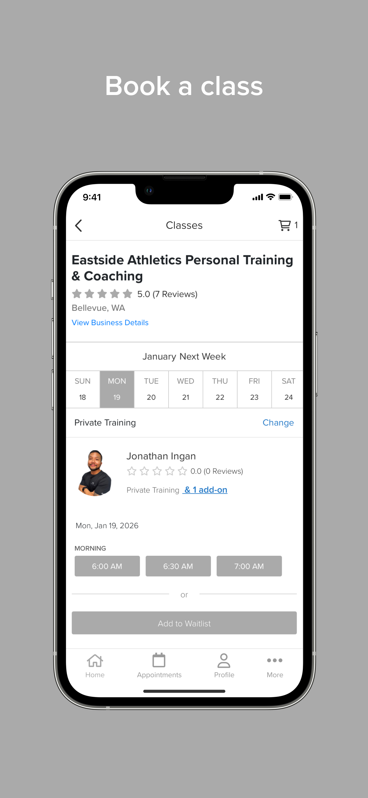 Eastside Athletics screenshot 3