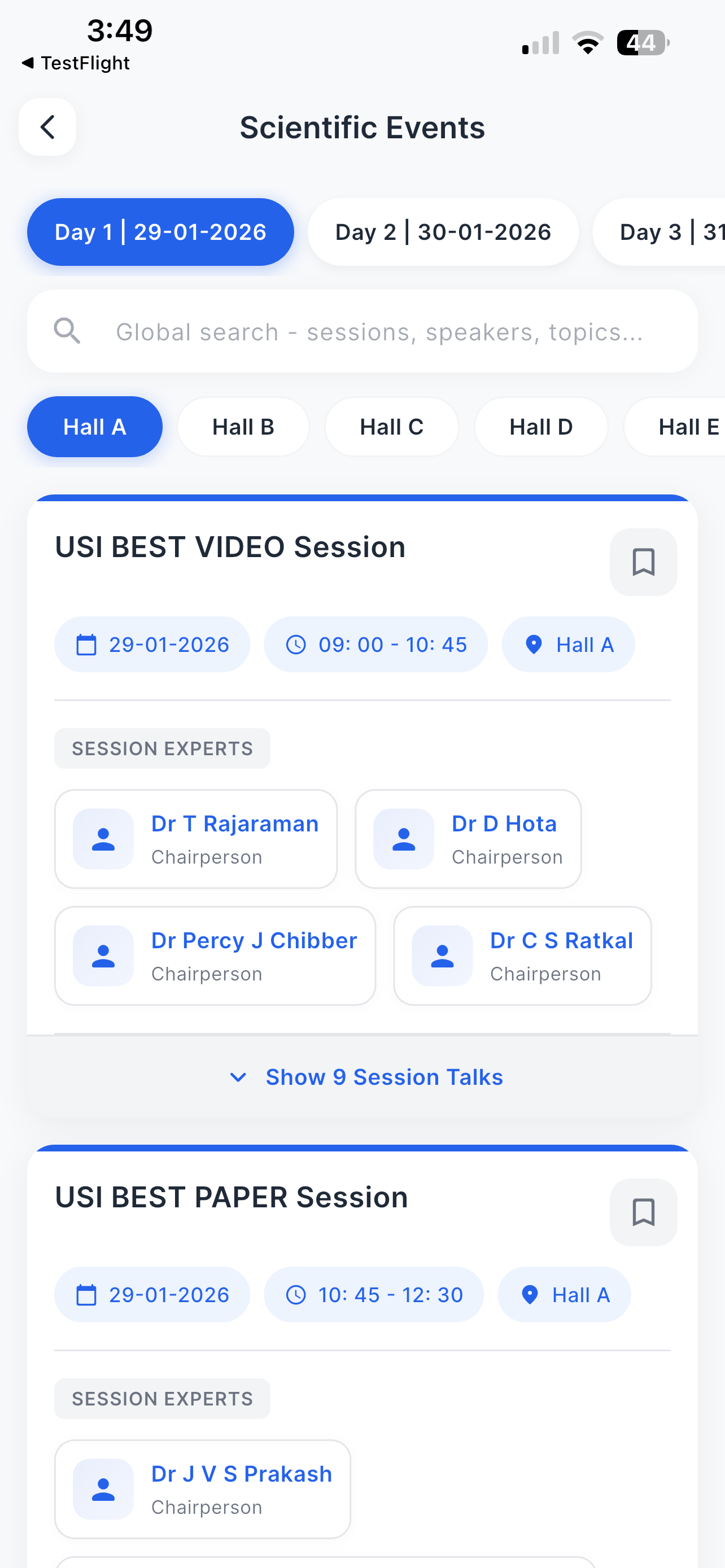 Usi India Events screenshot 5