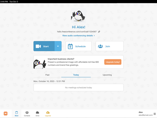 Screenshot #4 pour FreeConference.com
