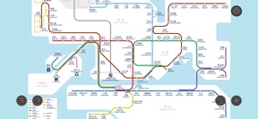 Hong Kong MTR Map Route 香港地鐵地圖 screenshot