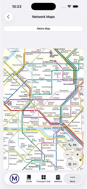Paris Subway Map screenshot 2