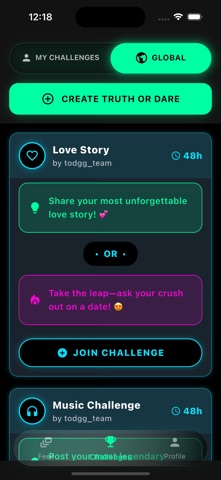 Truth or Dare: Global Game Screenshot 3 of 9