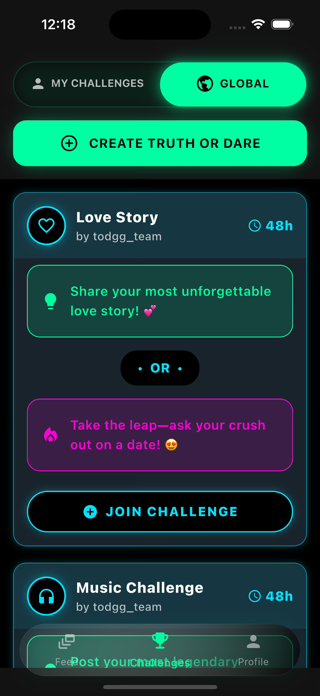 Truth or Dare: Global Game Screenshot 3 of 9
