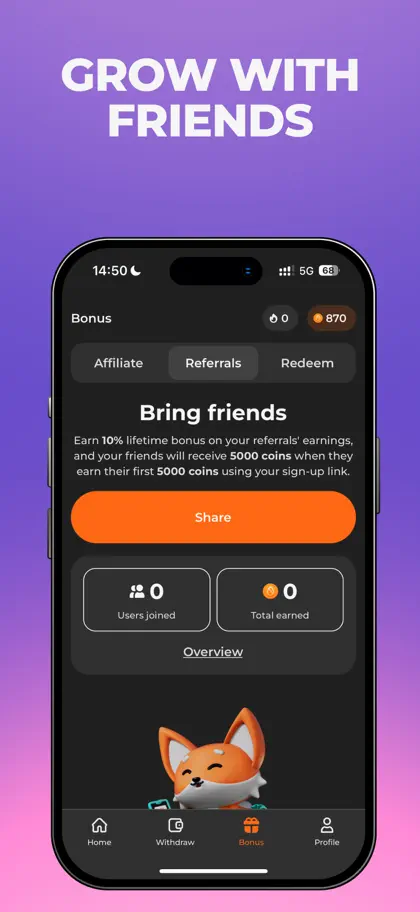 Scrambly: Earn Money Walking screenshot 5 of 6