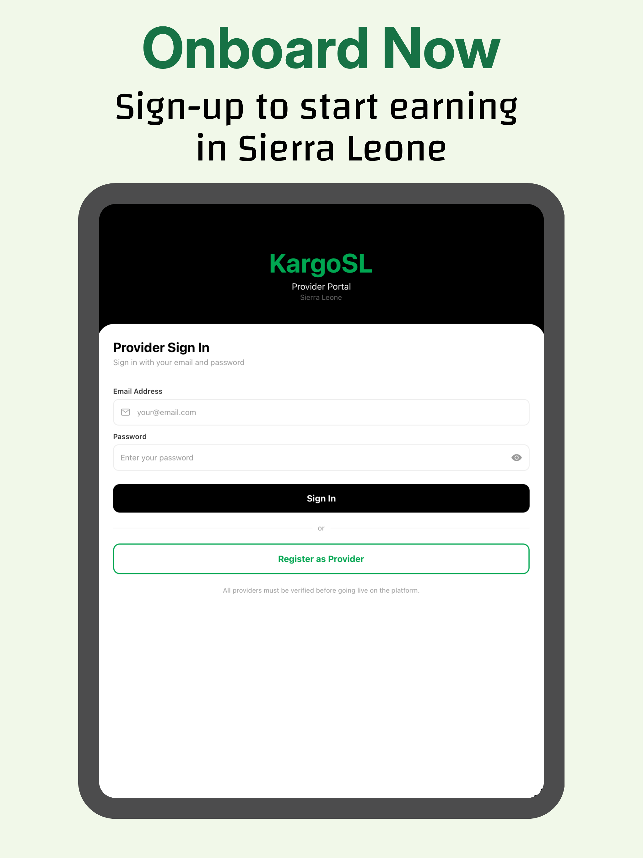 KargoSL Provider screenshot 8