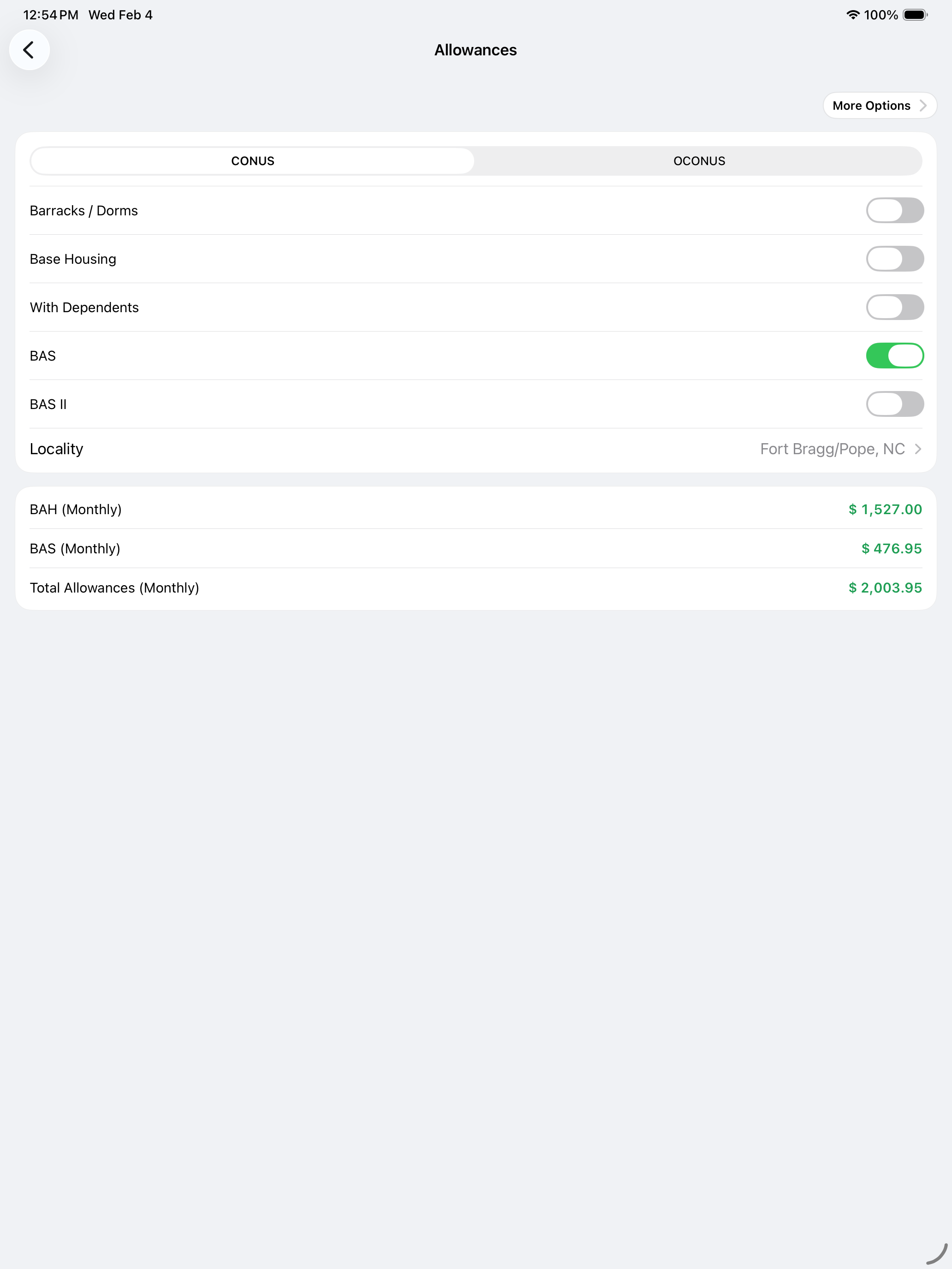 Military Net Pay screenshot 8