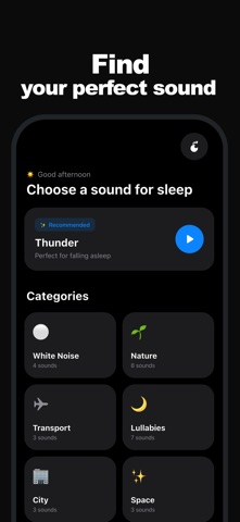 Moonio: Sleep Sounds Screenshot 2 of 4
