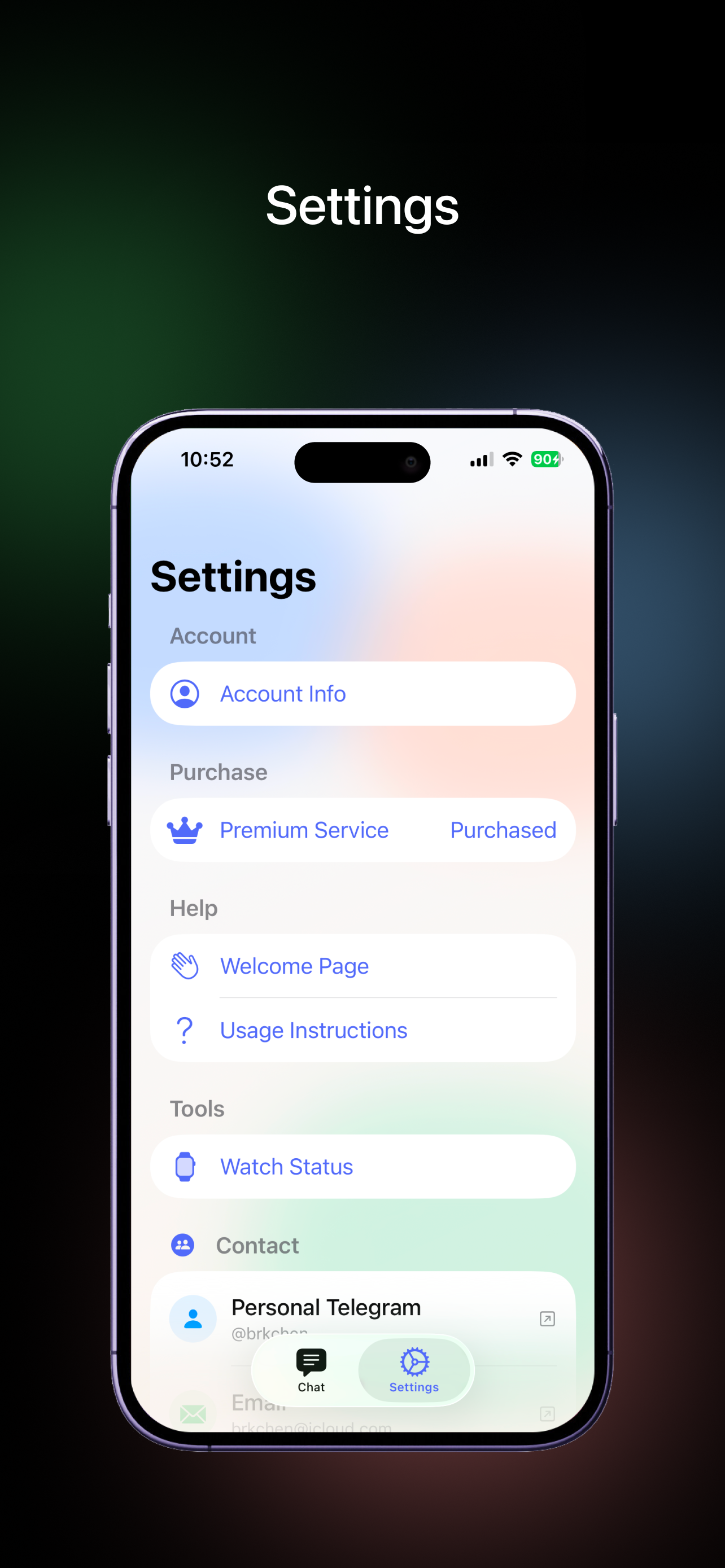 Marvin - AI Chat for Watch