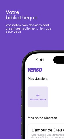 Verso Notes iPhone screenshot