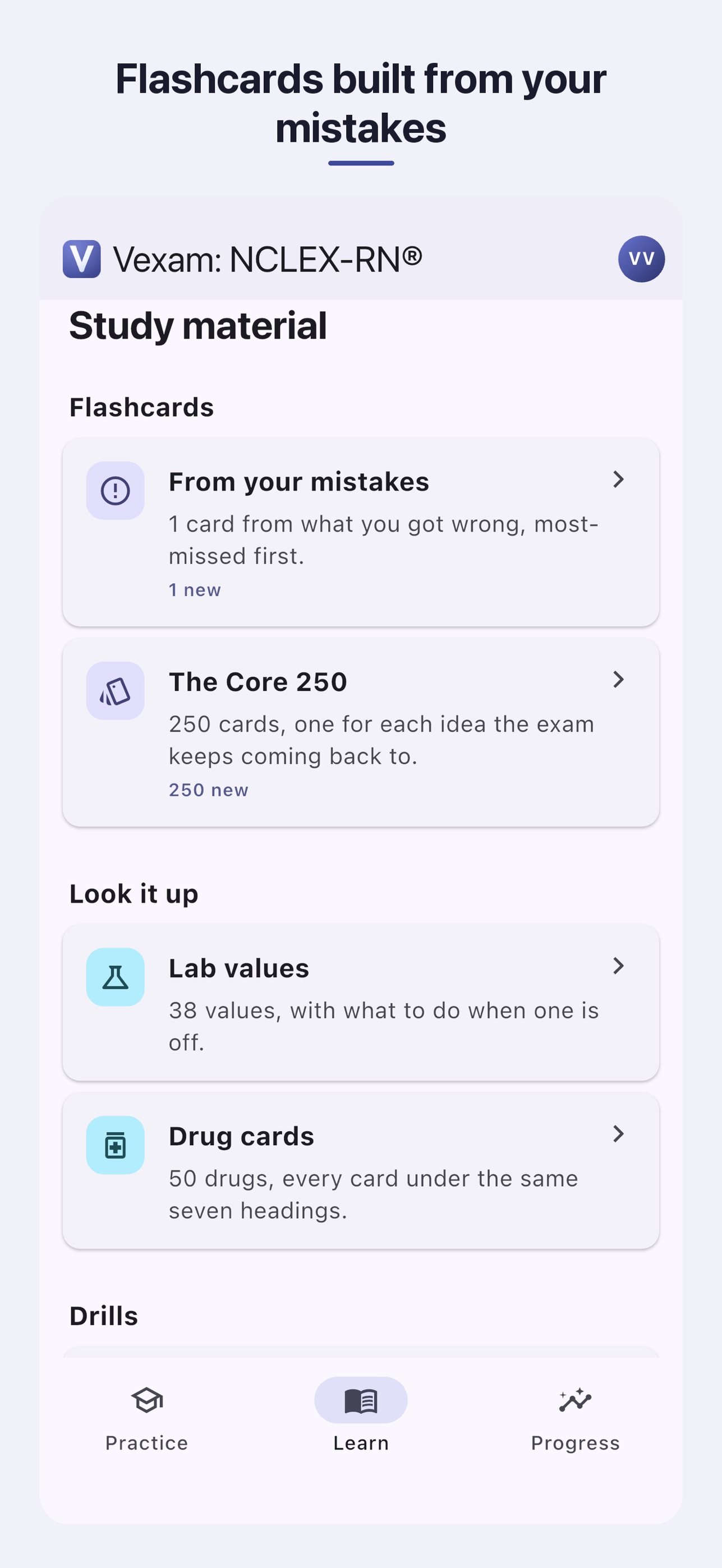 Screenshot 8 of Vexam: NCLEX-RN Prep Questions