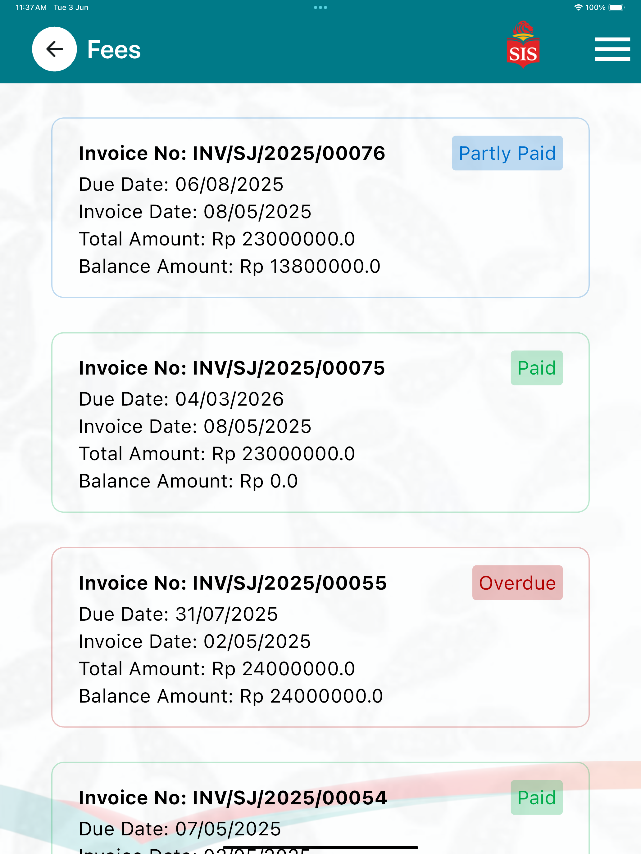 SIS-Connect screenshot 9