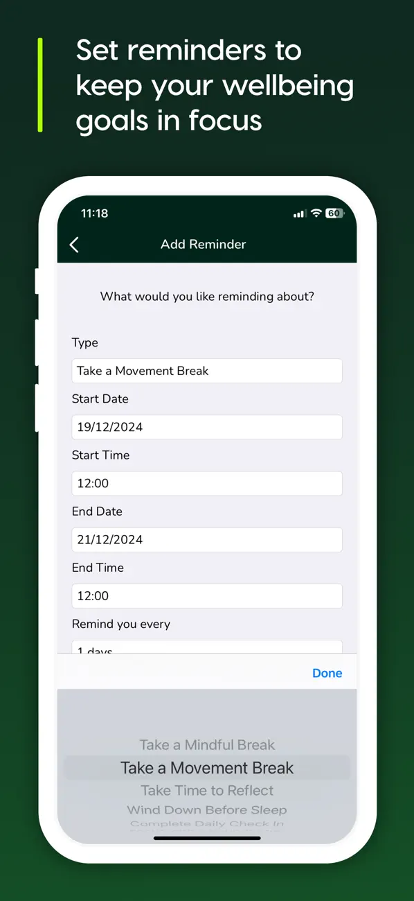 Screenshot #3 pour OneHub | Wellbeing