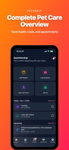 VetVault - Pet Health Records screenshot
