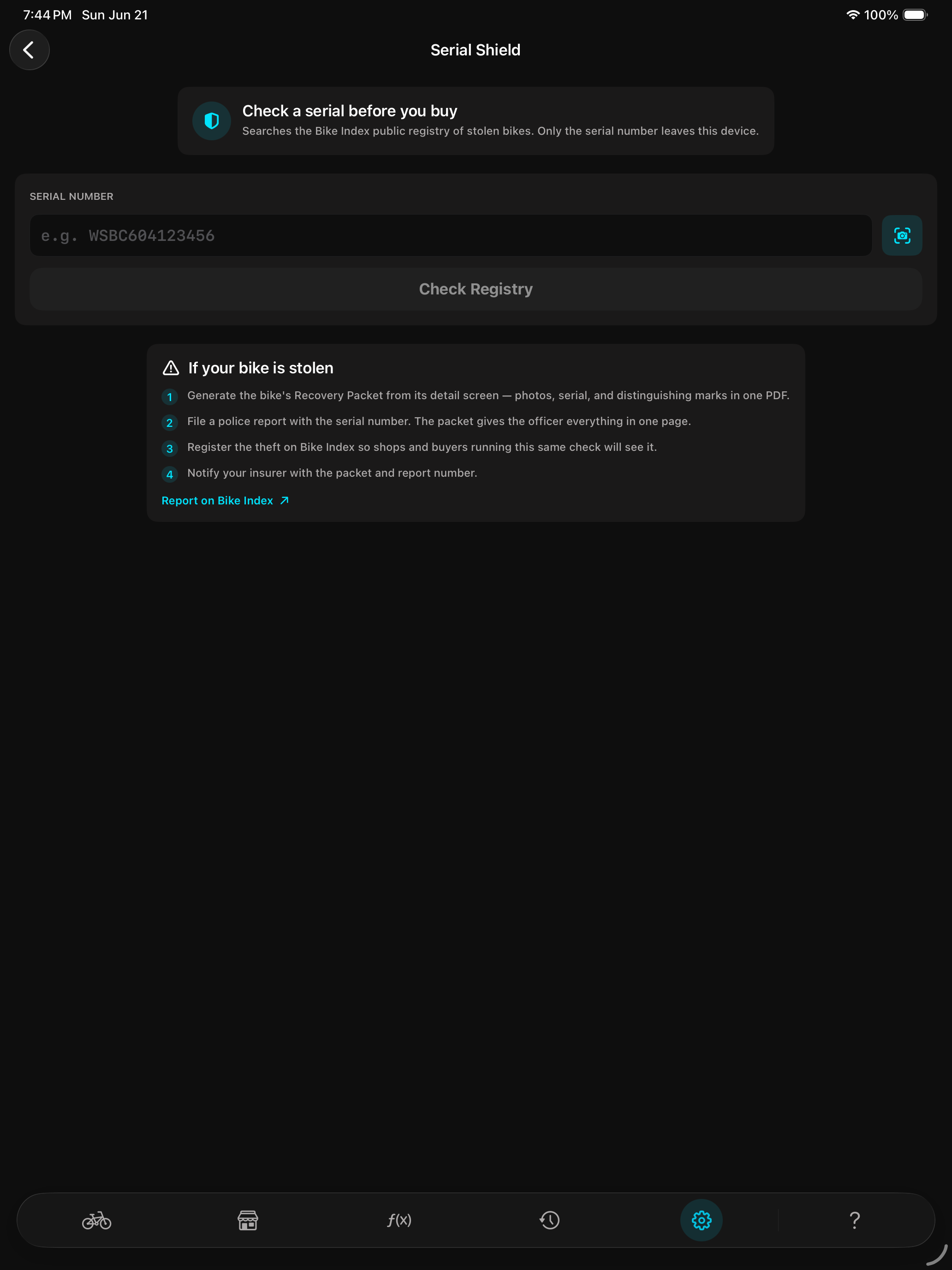 Velo Garage: Service Tracker screenshot 11