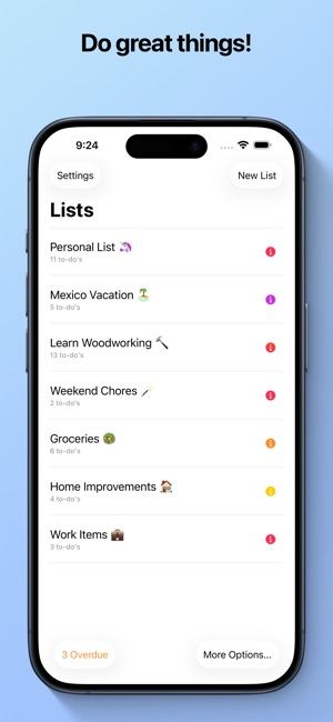 Reminders Best List App For Apple Watch Super To-Do's On The App Store