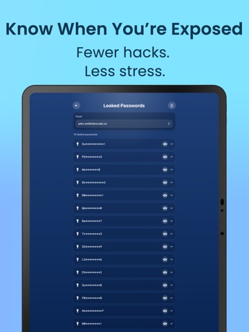 Scrubl: Hacker Protection iPad screenshot