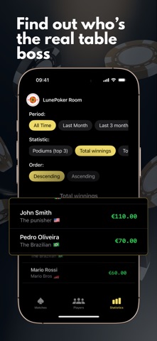 LunePoker iPhone screenshot