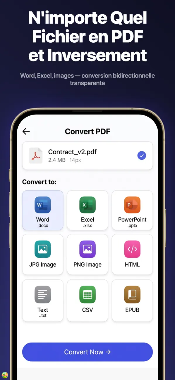Screenshot #2 pour Folio: PDF Scanner & Convertir
