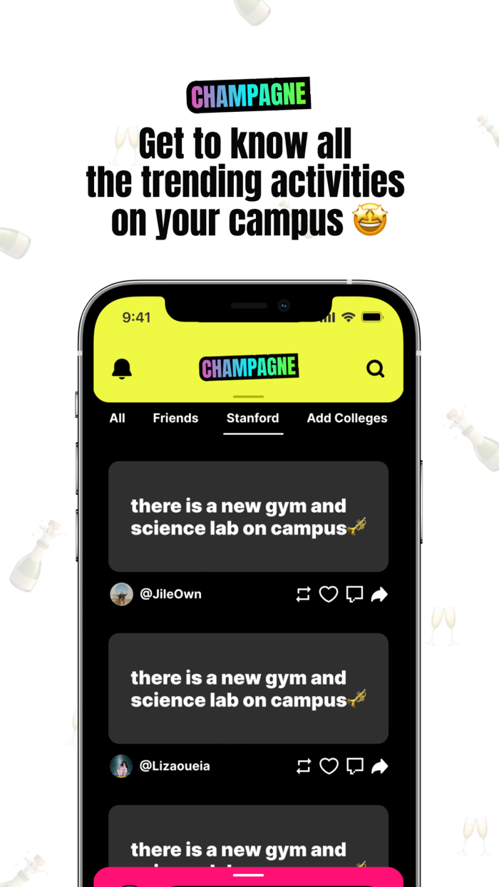 Champagne College Lifestyle