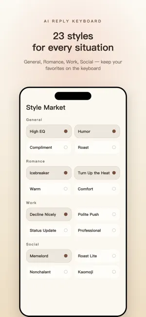 LabKey AI Reply Keyboard screenshot 1