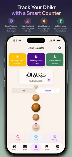 Screenshot von Taqwa Kluger Assistent auf dem iPhone 4