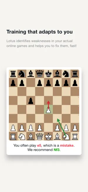 Lotus Chess – Trainer iPhone screenshot 2