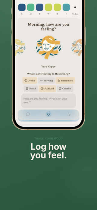 Miru: Mood Tracker & Guide Screenshot 1 of 5