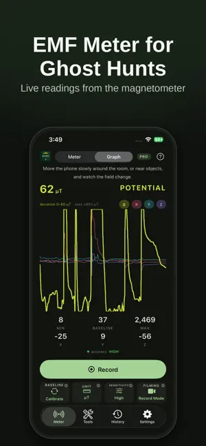 EMF Detector: Ghost Meter screenshot 3