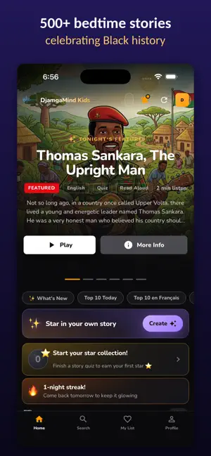 DjamgaMind Kids Bedtime Tales 截图