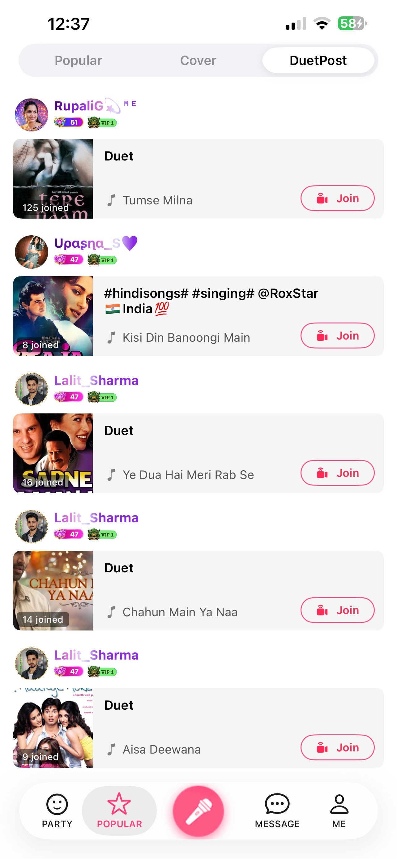RoxStar : Karaoke Singing App