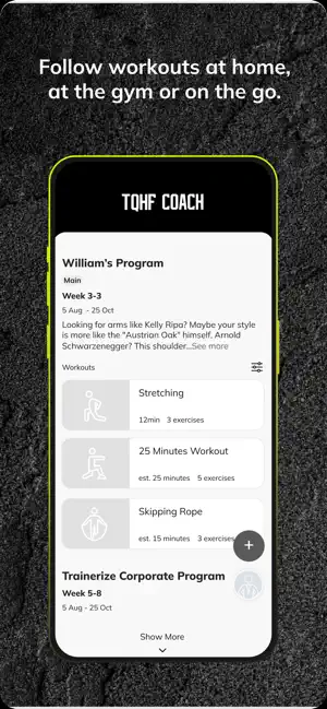 TQHF Coach screenshot 3