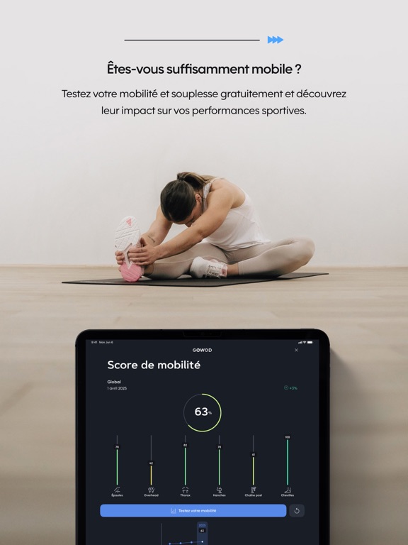 Screenshot #6 pour GOWOD – Mobilité & Stretching