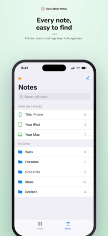 Sync Sticky Notes screenshot
