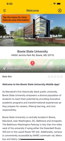 Bowie State University Screenshot 2 of 3