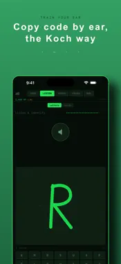 Morse Code Trainer & Keyboard screenshot 2