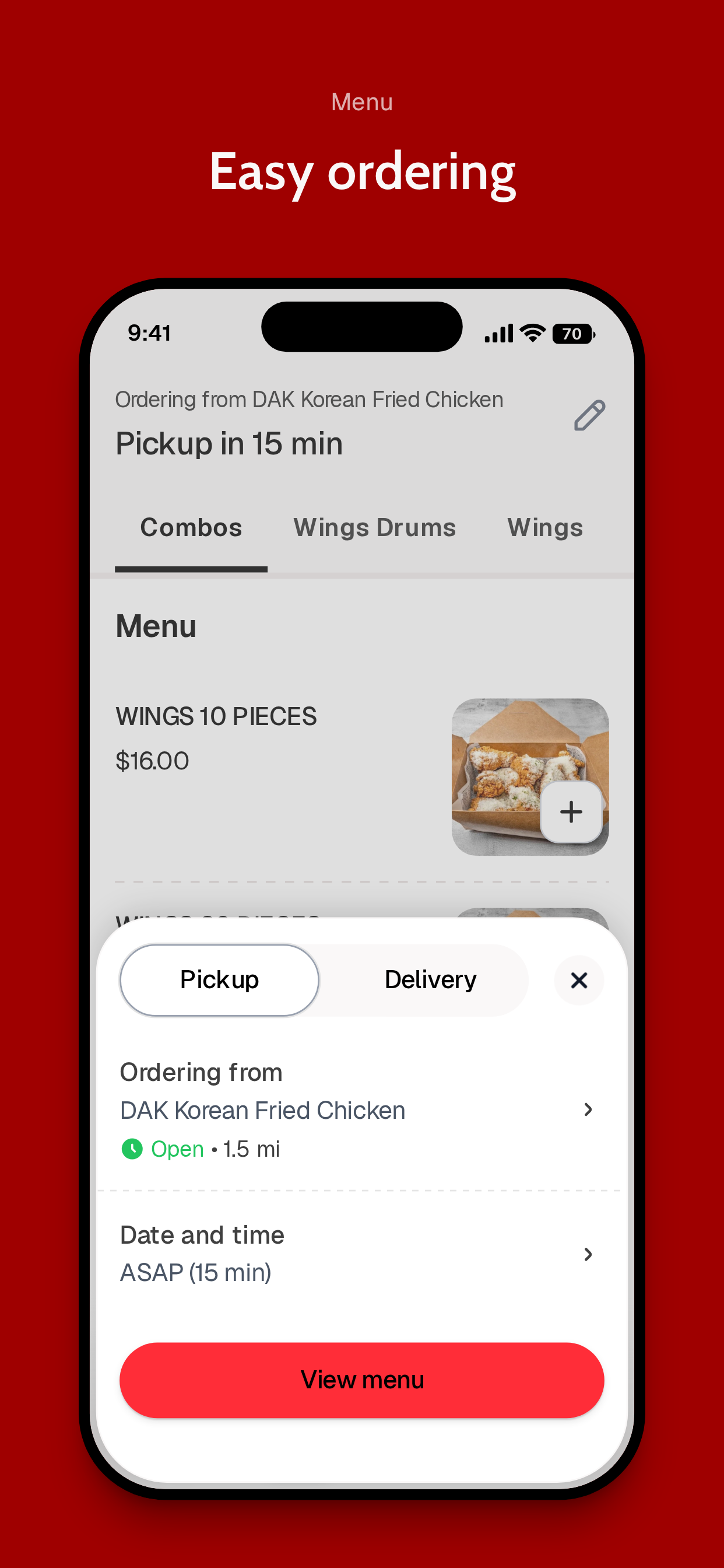 DAK Korean Fried Chicken screenshot 3