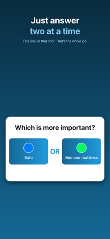 Prioritizer: Tasks & Decisions Screenshot 3 of 6