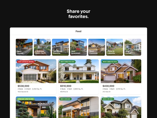 Redfin: Buy, Sell & Rent Homes iPad screenshot 4 - Lifestyle app