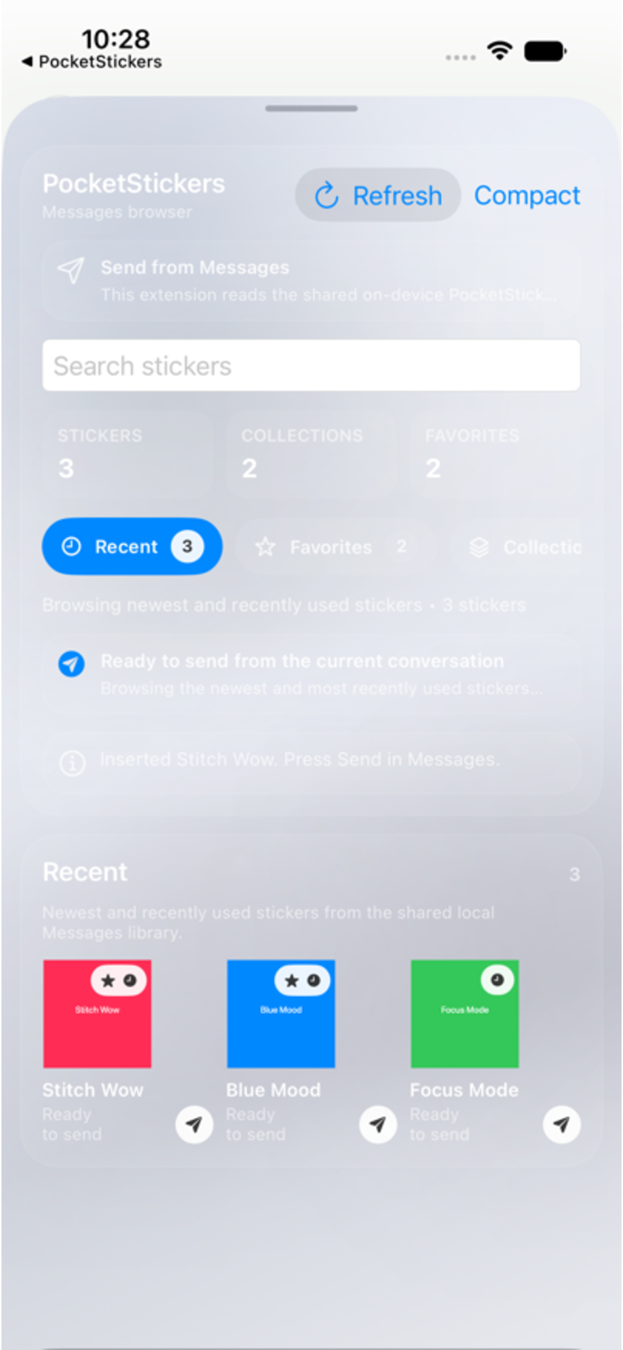 PocketStickers screenshot 3
