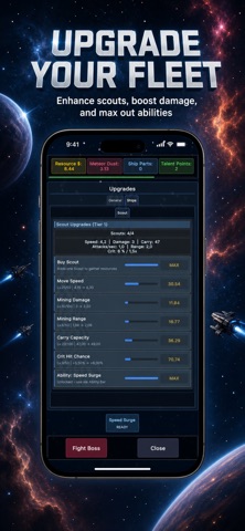 Idle Space Meteor Miner Screenshot 7 of 7