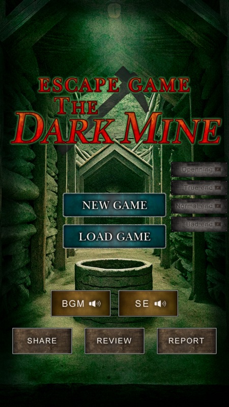 Escape Game THE DARK MINE screenshot 1