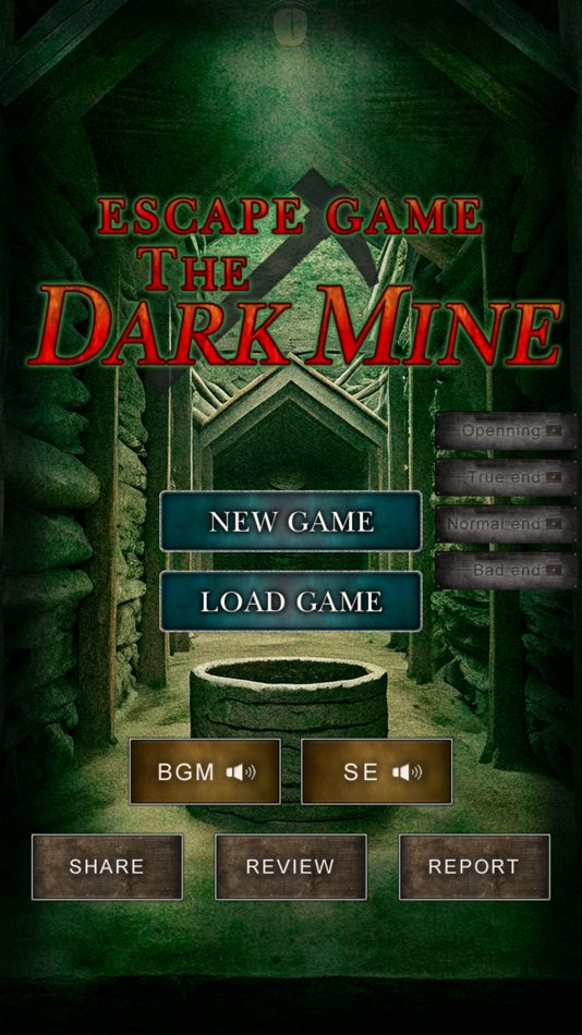 #1. Escape Game THE DARK MINE (iOS) 由: Mina Imachi
